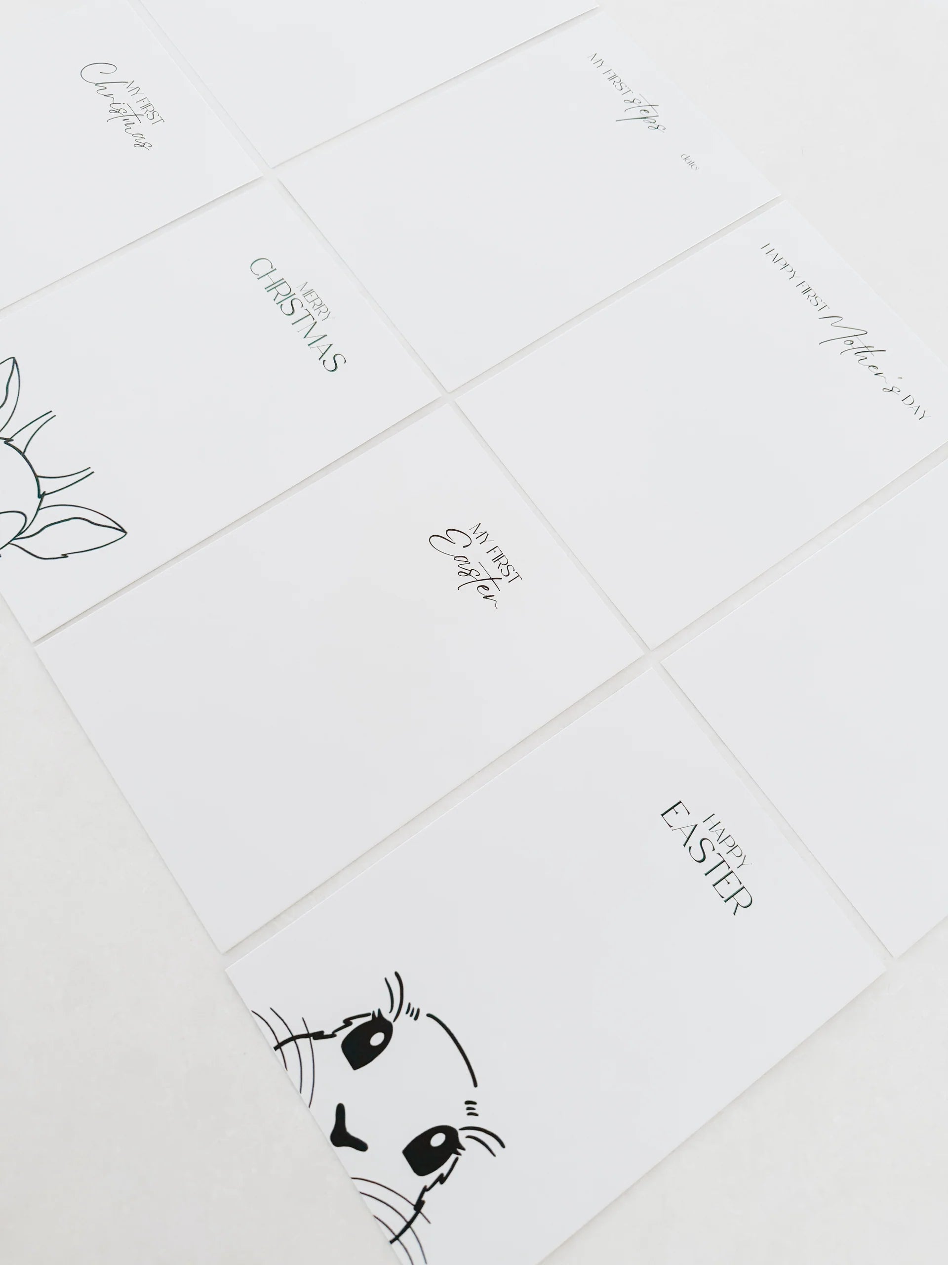 'My First' Edition Milestone Cards