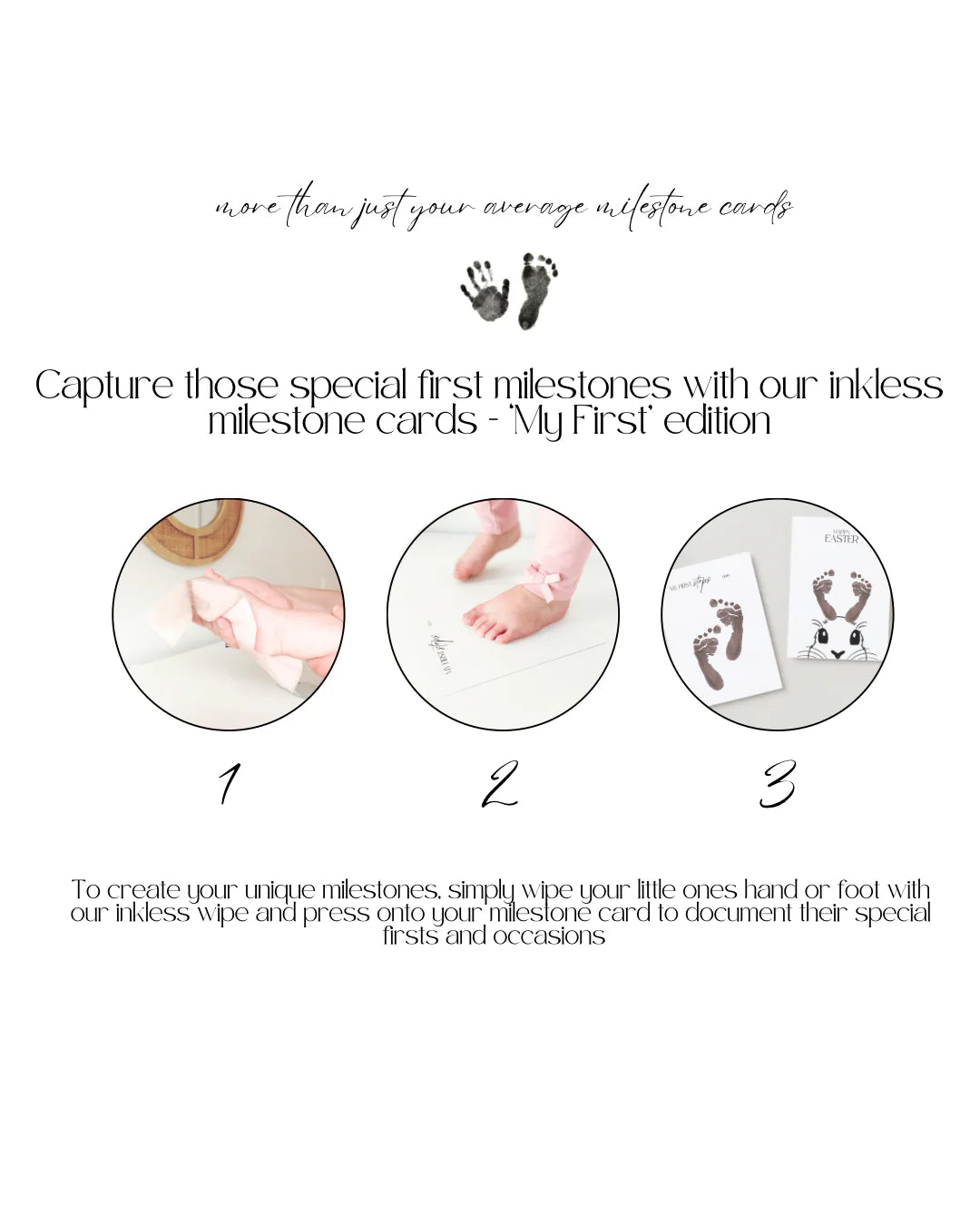 'My First' Edition Milestone Cards